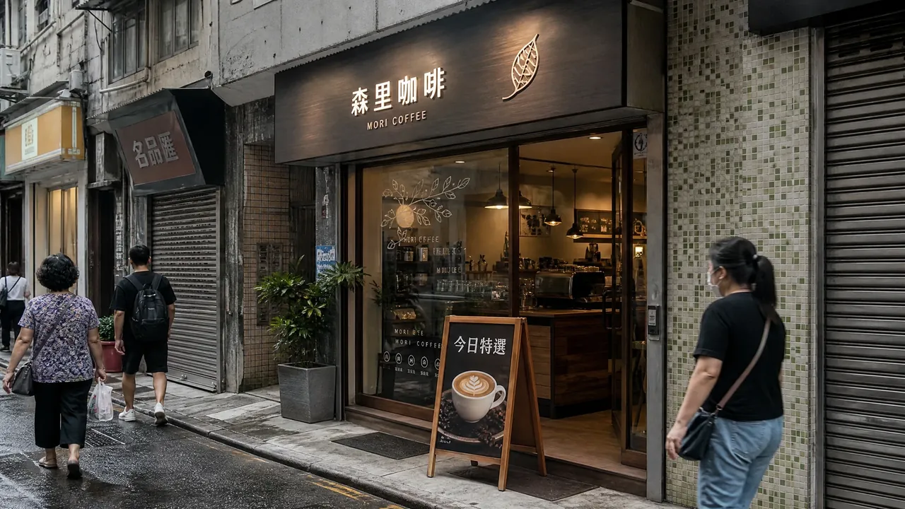 澳門橫額實際安裝效果 - 街鋪門口商場活動現場Banner成品展示