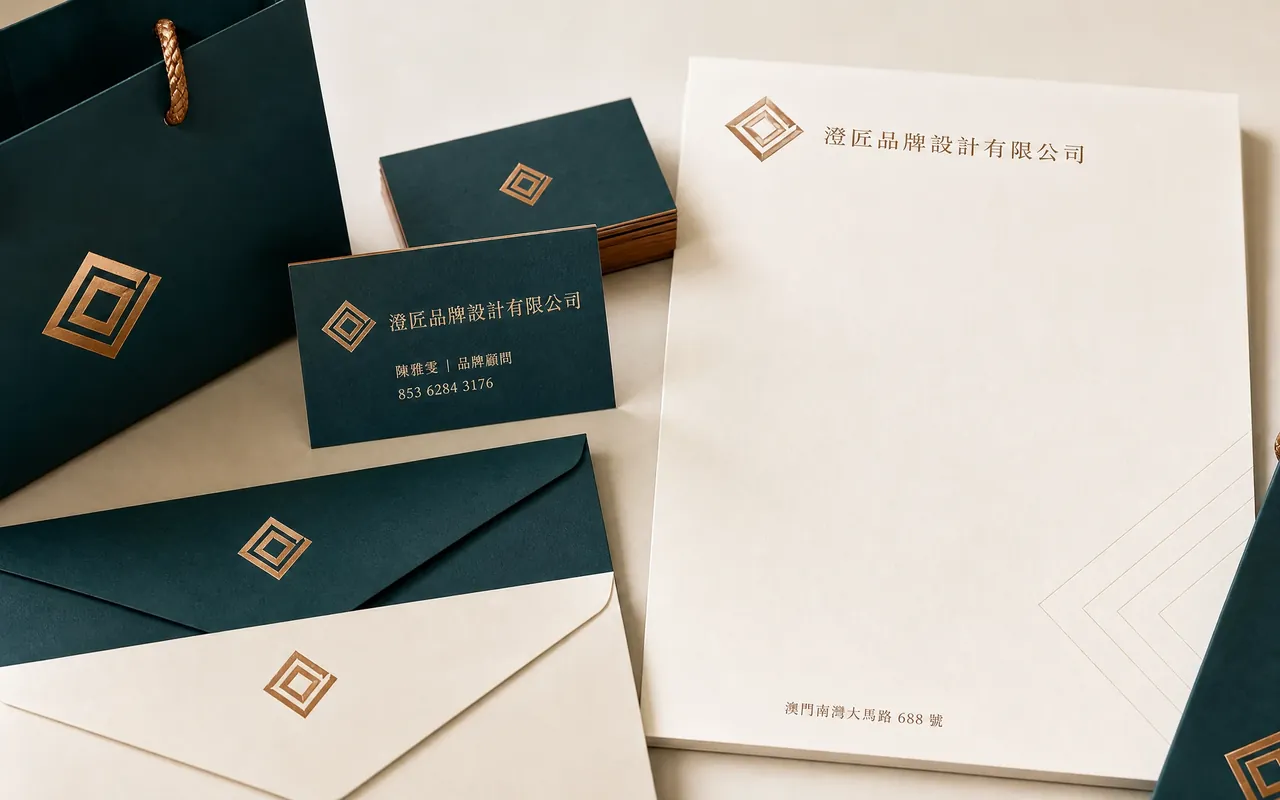 澳門平面設計 - Logo 品牌視覺及宣傳畫冊排版設計案例